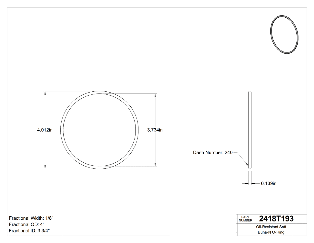 Technical drawing - 2418T193
